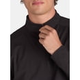 thumbnail image 4 of Athletic Works Men's ButterCore Quarter Zip Pullover, Sizes S-3XL, 4 of 5