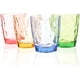 thumbnail image 1 of Vasos de plástico de 300 ml para niños, vasos de agua, vajilla colorida, vasos reutilizables perfectos (4 colores), 1 of 5