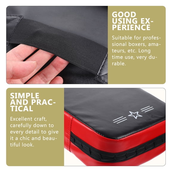 OFFIGAM Thick PU Boxing Pad Kick Shield for Martial Arts Use Assorted Colors Protective Gear
