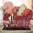 thumbnail image 1 of Decoraciones de fiesta de amor Adornos de carta de montaje de bricolaje de madera Wmkox8yii  gf7681, 1 of 4
