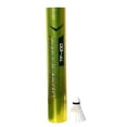 thumbnail image 1 of Transform TF-100 Premium Feather Shuttlecock , Speed - 76 | White , Pack Of 1, 1 of 4