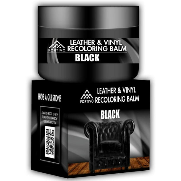 Black Leather Recoloring Balm Leather Repair Kits for Couches Leather Color Restorer for