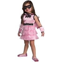 Batgirl Pink and Black Toddler's Costume, 3T-4T