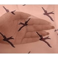 thumbnail image 4 of oneOone Viscose Chiffon Fabric Bird Block Print Fabric By Yard 42 Inch Wide, 4 of 4