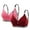 Red, variant on Akafmk Wireless Push Up Bra for Women,High Support Comfortable Bra for Women,No Show Comfortable Underwear for Daily Wear XL