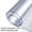 B, variant on JHyouerji 1.5mm Thick Clear PVC Floor Protector Mat Non Slip Easy Clean Frosted Scratch Resistant Mat for Hardwood Office Chair