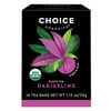 Choice Organics Darjeeling Tea, Contains Caffeine, Black Tea Bags, 16 Count
