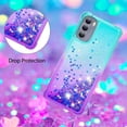 thumbnail image 4 of Funda para Motorola MOTO G Stylus 2022 4G Transparente con Brillos Carcasa Protectora Antigolpes con Glitter Brillante, 4 of 5