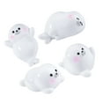 thumbnail image 6 of BPPEG 4pcs Mini Resin Sea Animals Cute Miniature Seal Figurines for Garden Small Animal Figures for Office Desk Bookshelf Home Decor, 6 of 7
