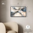 thumbnail image 5 of Dynamic Swirls I Canvas Modern Abstracts by Art Remedy, Black Frame, 24 x 16, 5 of 7