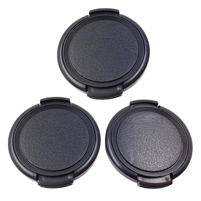 Anti-scratch New Plastic Front Snap Cámara digital Clip-on Lens Cover Black 40.5mm Sunnimix Lente