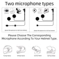 thumbnail image 4 of Wayxin T2 Motorcycle Helmet Bluetooth Headset with Auto-Answer, IPX6 Waterproof, 2-Person Full-Duplex Intercom (30m Range), 40mm Hi-Fi Speakers, DSP&CVC Noise Reduction, Type-C Fast Charging, Easy, 4 of 7