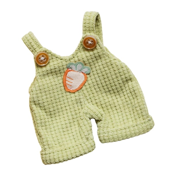Body de muñeca Ropa de muñeca Suministros suaves para bricolaje Ropa de uso diario Ropa para cambiarse Simulación Verde