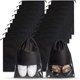 thumbnail image 1 of Bolsas de viaje para zapatos Vhermosa 18 Piezas transparentes a prueba de polvo negro, 1 of 6