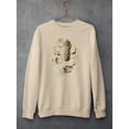 thumbnail image 3 of Black-Capt Titmouse Sweatshirt Men -John James Audubon Designs, Male x-Large, 3 of 4