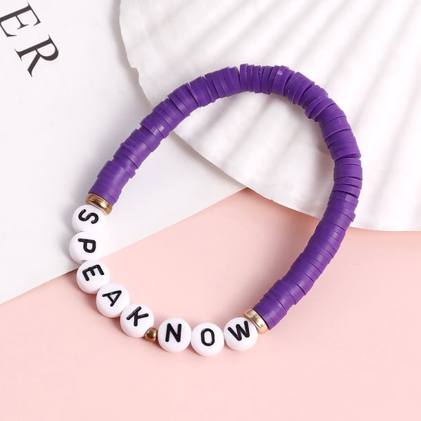 Creativo Taylor Swift Fan Pulsera Escultura Color Rebanada Recuerdo Concierto Regalo