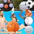thumbnail image 2 of 1-40PCS Inflatable Football Baseball Basketball Beach Toys Summer Party Games Durable Pool Water Balloon Party Decoration Toys, 2 of 10