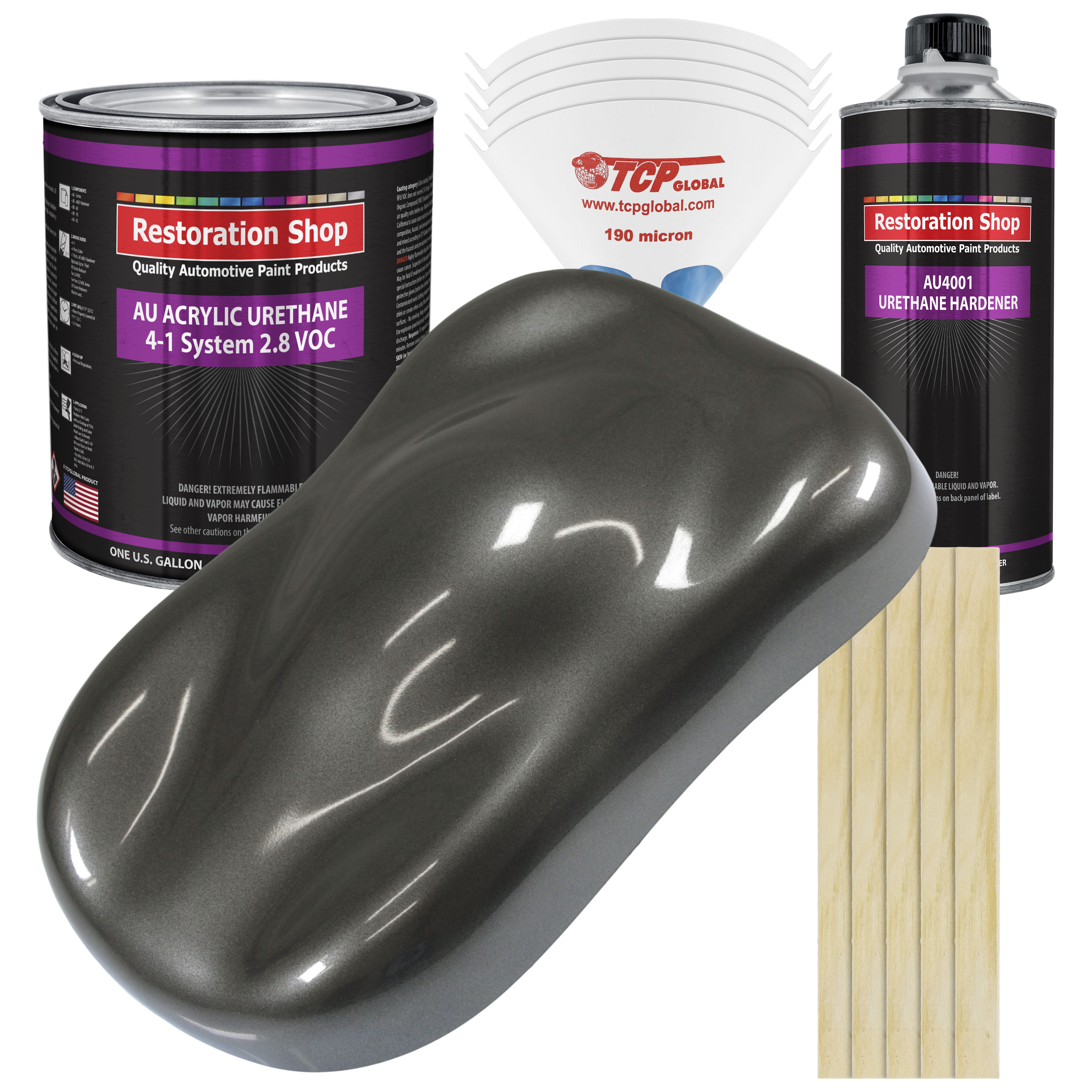 Restoration Shop Anthracite Gray Pearl Acrylic Urethane Auto Paint