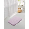 thumbnail image 2 of Luxury High Pile Microfiber Bath Mat, 20 x 32, Lavender, 2 of 6