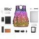 thumbnail image 4 of Balery Glitter Rainbow Mochila ligera para hombre y mujer: duradera e impermeable, ideal para la escuela, el trabajo, viajes y uso diario., 4 of 7