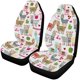 thumbnail image 1 of Juego de 2 fundas para asientos de coche ABPHQTO Mapa color simple, 1 of 3