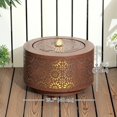thumbnail image 3 of Outsunny Outdoor Water Fountain with LED Lights Garden Waterfall Fountain, 3 of 10