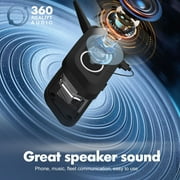 Motorcycle helmet Bluetooth intercom, two-way 1500M intercom communication system, DSP noise reduction technology, IP65 waterproof, compatible with a wide range of helmets
