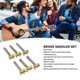 thumbnail image 4 of Sillines Para Guitarra De Latón, Juego De Sillines De Latón Resistentes A La Corrosión, Dispositivo De Compensación Fácil De Instalar Para Telecaster, 4 of 7