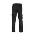thumbnail image 2 of Fanvereka Mens Elastic Waist Military Cotton Cargo Pants Trousers Casual Long Pants, 2 of 7