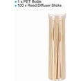 thumbnail image 3 of PATIKIL 20CM/8Inch Reed Diffuser Stick, 100 Pack Fiber Aroma Fragrance Refill Sticks Replacement with PET Bottle for Home Office Hotel Party Wedding, Wood, 3 of 7
