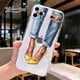 thumbnail image 1 of Fundas para iPhone 8 7 14 Plus 11 Pro XS MAX XR X Coque para iPhone SE 2020 11 12 13 mini Pro Max funda de moda café para mujer Tan Jianjun unisex, 1 of 2