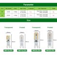 thumbnail image 1 of G9 3W 5W 7W Dimmable LED Light Silicone Crystal Halogen Corn Bulb Lamp 110V 220V, 1 of 7