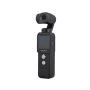 FeiyuTech Feiyu Pocket 2 Handheld 3-Axis Gimbal Stabilized Action Camera with Mic, 4K Video, 130 View, 12MP Photo, 4 x Zoom