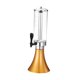 thumbnail image 1 of Dispensador de enfriador de cerveza Soledad 3 l con grifo integrado para bebidas frías y calientes Oro, 1 of 10