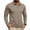 Khaki, variant on Long Sleeve Polo Shirts for Men Lapel Collar Pocket T Shirts Breathable Lightweight Golf Tees