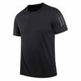 thumbnail image 5 of Gunia Cooling Shirts Mens Workout Gym Shirts Short Sleeved T Shirt Ice Silk Round Neck Outdoor Casual Breathable Quick Drying Tees For Running Athletic Sport Tops Men T Shirts Grey 8Xl, 5 of 5