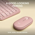 thumbnail image 2 of Logitech Pebble 2 Combo, Clavier et Souris Sans Fil, Rose Tonal - Ensemble Clavier et Souris - Sans Fil - Bluetooth le - Rose Tonal, 2 of 9
