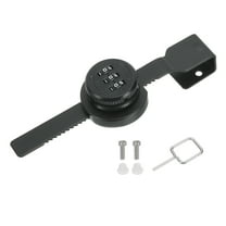 Uxcell Keyless Cabinet Lock, Zinc Alloy 3 Digit Password Combination Lock for Cabinet Door Latch, (Black)