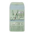 thumbnail image 1 of Professional Pedicure Kit Nail Clipperstools, Grooming Kit Nail Care Tool With Leather Travel Case, 1 of 5