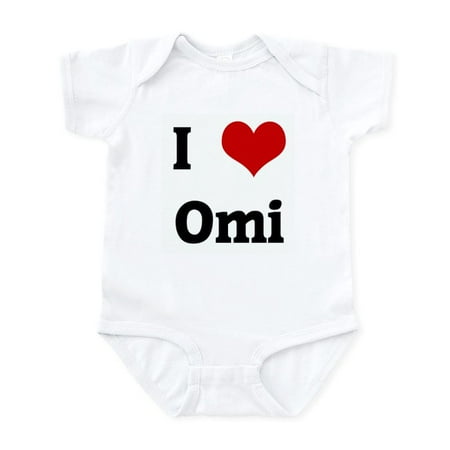 

CafePress - I Love Omi Infant Bodysuit - Baby Light Bodysuit Size Newborn - 24 Months