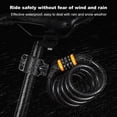 thumbnail image 1 of Cheers.US Cycle Lock Adjustable Portable Waterproof Bicycle 5 Digit High Security Anti Theft Lock for Road Bike Electric Bike Bicycle Outdoor, 1 of 7