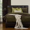 thumbnail image 2 of SIScovers Mixology Padma 6-piece Bed Cap Comforter Set with Sewn Corners Chive Full 6 Piece Modern & Contemporary, Casual, Mid-Century Modern, 2 of 5