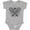 AC-Heather Grey, variant on Inktastic Squash Sport Rackets and Ball Boys or Girls Baby Bodysuit