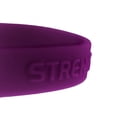 thumbnail image 2 of Purple Domestic Violence Awareness Rubber Bracelet, 2 of 3