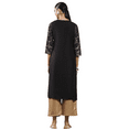 thumbnail image 4 of Biba Rangriti Indian Ethnic Straight Kurta (Festive Essentials 20822), Black, Size 42, 4 of 5