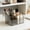 🔥 Gray_Hot, variant on ZYXWVU Cosmetic Storage Organizer Box with Lid Dustproof Desktop Makeup Organizer Lipstick Storage Case Compartments for Vanity Bathroom Office