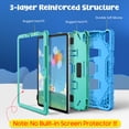 thumbnail image 3 of Fintie Case for iPad Air 11-inch M4/M3/M2 (2026/2025/2024), iPad Air 5th/4th Gen (2022/2020) 10.9", - Heavy Duty Shockproof Kid-Friendly Protective Cover with Built-in Kickstand, Blue, 3 of 10
