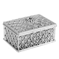 thumbnail image 3 of 12 Pieces Creative Square Gift Box, Hollow Candy Box Treasure Chest Shaped Hollow Candy Boxes Candy Boxes Wedding Party Hollow Plastic Candy Gift Container Decorative Accessories, 3 of 8