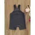 thumbnail image 4 of Infant Girl Sleeveless Romper Buttons Jumpsuit Bodysuit Summer Clothing, 4 of 8