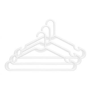 Whitmor Slim Sure-Grip® Plastic Hangers - White/Gray, 10 pk - Kroger